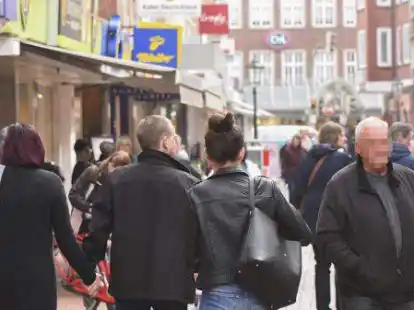 Hier r&uuml;cken bald die Bagger an: die Einkaufsstra&szlig;e Zwischen Beiden Sielen.