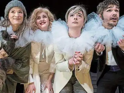 Der &bdquo;Jedermann&ldquo; ist Gottes Sorgenkind. Als die Welt im Chaos versinkt feiert &bdquo;Jedermann&ldquo; ein rauschendes Gartenfest. Die Inszenierung feiert am kommenden Samstag, 12. M&auml;rz, ihre Premiere.