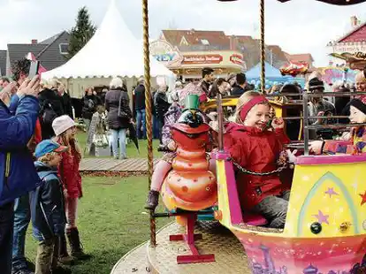 Spa&szlig; f&uuml;r die Kleinen: Auch ein Kinderkarussell wird es auf dem Fr&uuml;hjahrsmarkt wieder geben.