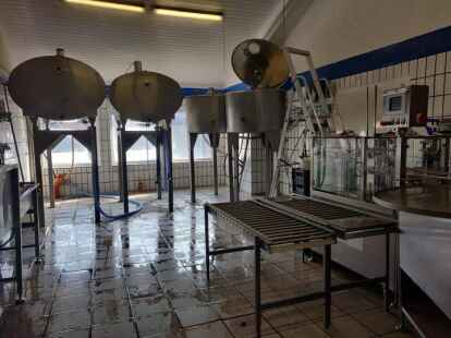 Eindr&uuml;cke aus der eigenen Molkerei des Hofes.