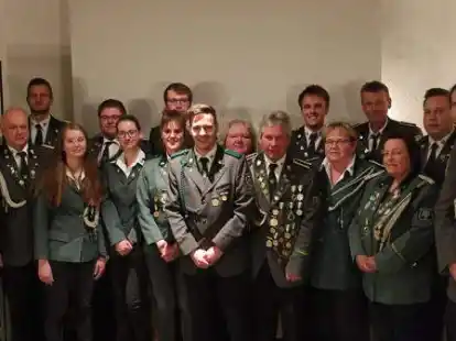 Endlich wieder gemeinsam treffen: Der Sch&uuml;tzenverein Munderloh konnte seine Jahreshauptversammlung abhalten.