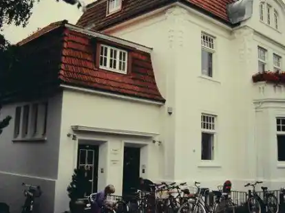 Im Jahr 1992: Die Villa W&auml;chter in Rastede.