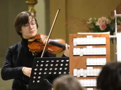 Klassische Musik vom Feinsten bot das Benefizkonzert in der Lambertikirche zugunsten der Initiative &bdquo;Oldenburg hilft der Ukraine&ldquo;.