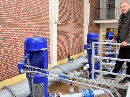 Die neuen Pumpen zeichnen sich laut dem OOWV-Projektingenieur Lutz Trittin (Bild) durch eine h&ouml;here Energieeffizienz aus.