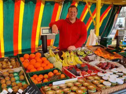 Der Huder Wochenmarkt findet wegen des Karfreitags schon an diesem Donnerstag von 14 bis 18 Uhr auf dem Sch&uuml;tzenplatz statt.
