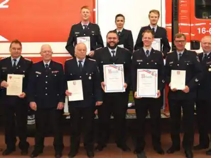 <p>Ehrungen, Ernennungen und Bef&ouml;rderungen standen im Mittelpunkt der Generalversammlung der Wehr Essen </p>