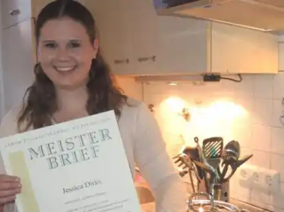 Jessica Dirks aus Friedeburg berichtet in der Themenwoche der Hauswirtschaft der Nieders&auml;chsischen Landjugend.