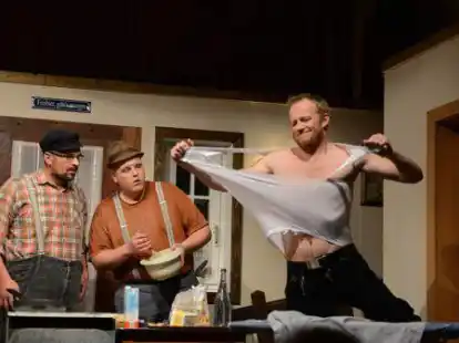 Erinnerungen: 2014 wurde das St&uuml;ck &bdquo;Landeier&ldquo; gespielt. Am Ostermontag ist es auf dem Youtube-Kanal der Landjugend Aschhausen zu sehen.