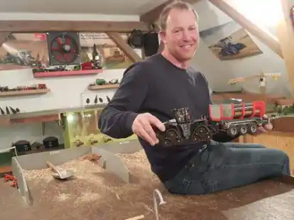 Er optimiert Fahrzeuge: Michael Garms in Sikuhausen.