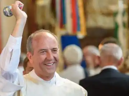 Im Jahr 2018 hatte Heinrich Thoben seine Heimatprimiz in der Kirche St. Peter und Paul gefeiert.