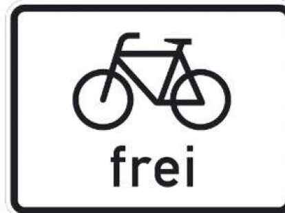 Radfahrer sind nur noch zu Gast auf vielen Fu&szlig;wegen in der Gemeinde Hude.