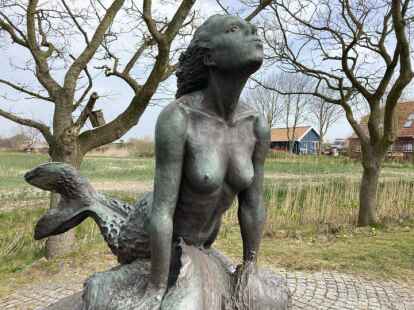 Treffpunkt f&uuml;r die F&uuml;hrung durch die Salzwiesen ist bei der Minser Seewiefken.