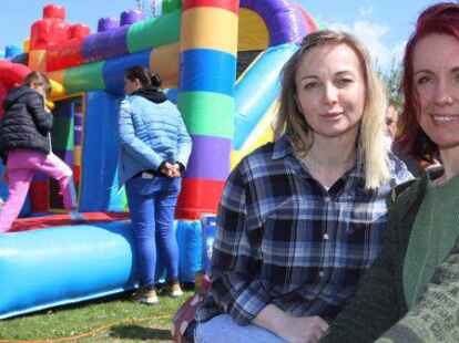 Natalia Polischcuk und Mila Andreiev sind aus Kiew nach Nordenham gekommen. Beide genossen die Auszeit beim Osterfest.