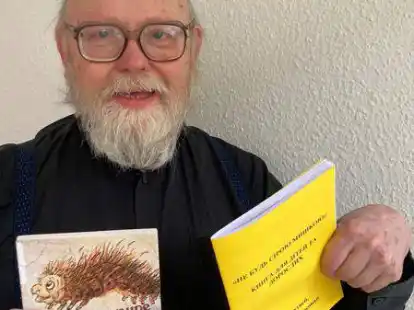 Uwe Nachtwey hat sein Kinderbuch in die ukrainische Sprache &uuml;bersetzt.