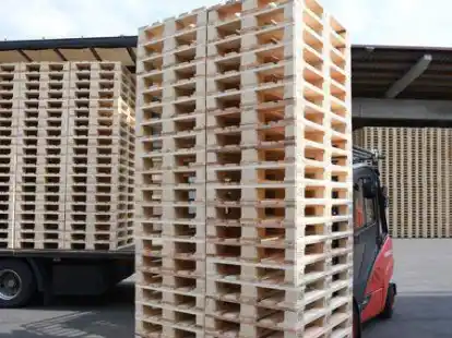 Bald Mangelware? Der Palettenbranche gehen die N&auml;gel aus.
