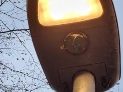 Mutwillig zerst&ouml;rt: Immer wieder fallen Stra&szlig;enlaternen in Emden durch Vandalismus und Diebstahl aus.