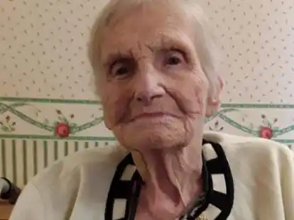 Feiert am 13. April 2022 ihren 103. Geburtstag und ist damit die &auml;lteste Bewohnerin Emdens: Margaretha Germer.