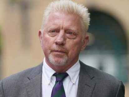 Boris Becker trifft zur Urteilsverk&uuml;ndung am Southwark Crown Court ein.