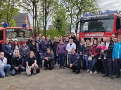 Die Teilnehmer der ersten Juleica-Fortbildung am neuen Domizil der Kreisjugendfeuerwehr in Harpstedt