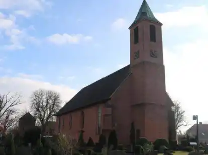 In der Marienkirche in Wardenburg werden am Wochenende zwei Konfirmations-Gottesdienste gehalten.