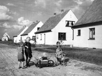 Zuhause gefunden: Die Kinder genossen die Annehmlichkeiten der neuen Wohnungen.