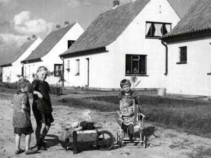 Zuhause gefunden: Die Kinder genossen die Annehmlichkeiten der neuen Wohnungen.