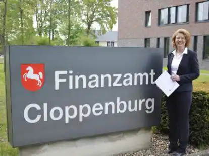 Die neue Leiterin des Finanzamts Cloppenburg: Ina Goldmann.