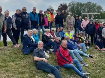 Die kreisweite Auftakttour beim Stadtradeln in Bar&szlig;el wurde vom B&uuml;rger- und Heimatverein organisiert.