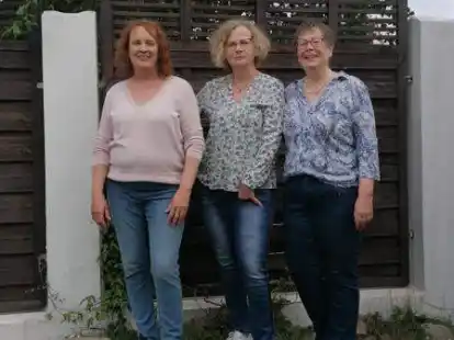 Das neue Vorstandsteam des Landfrauenvereins Hammelwarden-Brake besteht aus (von links) Petra Larisch, Marion Grimm und Jutta Niklas.