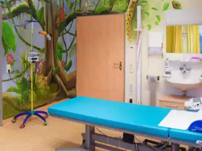 Blick in die Kinderstation in der Ubbo-Emmius-Klinik in Aurich.