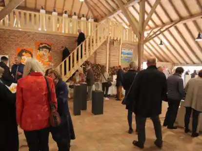 Bereits in den vergangenen vier Jahren war die Kunstausstellung in der Scheune Gess eine beliebte Anlaufstelle f&uuml;r Kunstliebhaber.