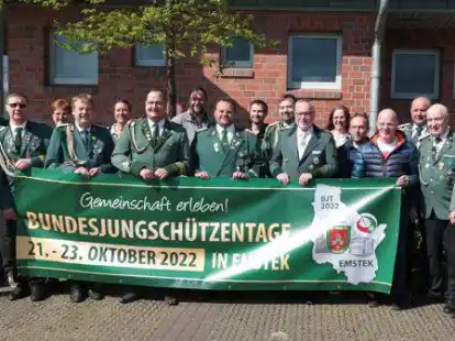 Erstes Treffen der Verantwortlichen aus der Bruderschaft Emstek, dem BdSJ-Bundesverband und Vertretern der Di&ouml;zese M&uuml;nster in Emstek zur Vorbereitung und Durchf&uuml;hrung der Bundesjungsch&uuml;tzentage 2022 in Emstek.