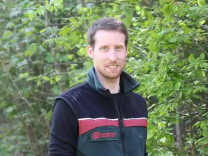 Neuer Revierleiter der F&ouml;rsterei Meerhusen im Forstamt Neuenburg: Phillip Hahn.