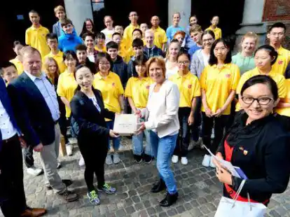 Hier wird eine St&auml;dtepartnerschaft mit Leben gef&uuml;llt: Das Alte Gymnasium Oldenburg (AGO) pflegt seine Beziehung zur Middle School Nr. 89 in Xi&rsquo;an intensiv &ndash; auch mit regelm&auml;&szlig;igen pers&ouml;nlichen Begegnungen in Oldenburg und Xi&rsquo;an.