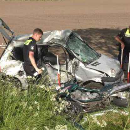 Bei einem schweren Unfall in Reepsholt ist ein Motorradfahrer gestorben.