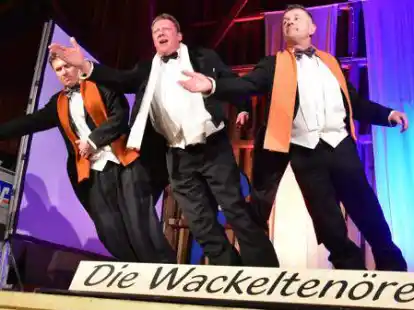 Die Wackelten&ouml;re treten auf dem Familienfest auf.