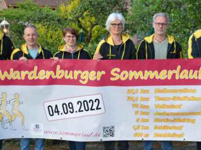 Nach zwei Jahren Pause wieder im Einsatz: das Orga-Team des Wardenburger Sommerlaufs.