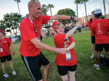 Impressionen der Special Olympics World Games: Die Gemeinde Hatten ist mit der Stadt Oldenburg gemeinsamer Gastgeber einer Delegation.