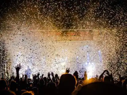 G&auml;ste im Konfettiregen: Auch das soll diesmal wieder zum Showprogramm von Apen Air geh&ouml;ren