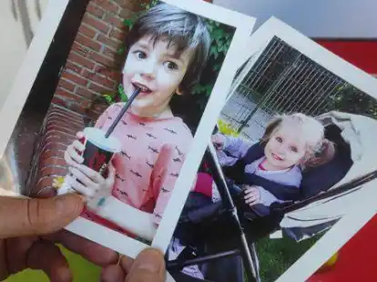 Wieder zu Hause bei ihrem Vater Heinz Lepper: Julian und Anna.