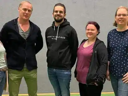 Das ist der neue Vorstand der Drumba Augustfehn (von links): Sylke Jaeckel, Ronny Jaeckel, Raphael Gesierich, Jalina Renken und Anke B&uuml;ntemeyer.