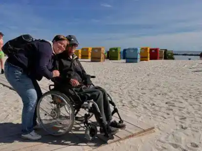 Peter und Antje B. aus Blexen haben die Zeit auf Helgoland genossen.
