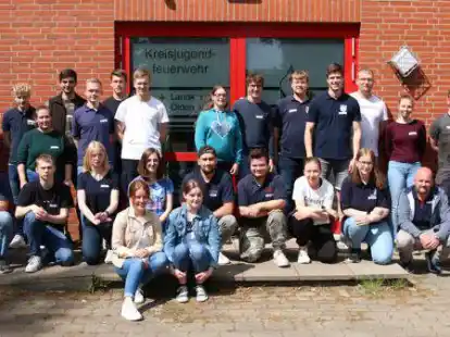 26 Teilnehmende hatte der Einstiegslehrgang f&uuml;r die &bdquo;Juleica&ldquo; der Kreisjugendfeuerwehr Landkreis Oldenburg in Harpstedt.