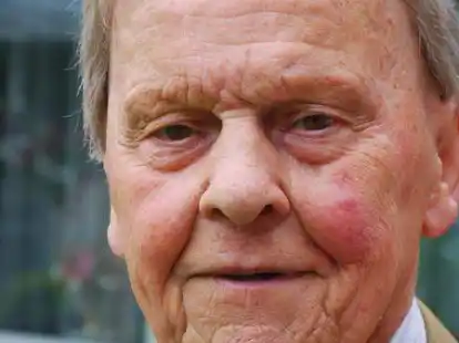 Wird heute 90 Jahre alt: Adolf Ganske aus Neustadtg&ouml;dens.