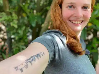 Bianca Meyer ist 25 und lebt mit ihrem Mann und ihren zwei kleinen Kindern in Middels.