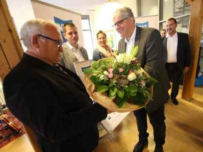 Fr&uuml;hjahrsempfang im Mai 2022 der NWZ Friesoythe in der Alten Wasserm&uuml;hle mit der Ehrung der Menschen des Jahres 2020 und 2021. Foto: Piet Meyer