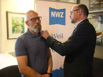 Fr&uuml;hjahrsempfang im Mai 2022 der NWZ Friesoythe in der Alten Wasserm&uuml;hle mit der Ehrung der Menschen des Jahres 2020 und 2021. Foto: Piet Meyer