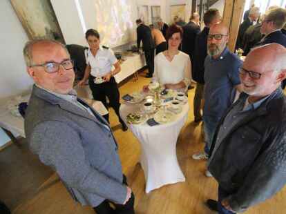 Fr&uuml;hjahrsempfang im Mai 2022 der NWZ Friesoythe in der Alten Wasserm&uuml;hle mit der Ehrung der Menschen des Jahres 2020 und 2021. Foto: Piet Meyer