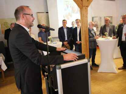 Fr&uuml;hjahrsempfang im Mai 2022 der NWZ Friesoythe in der Alten Wasserm&uuml;hle mit der Ehrung der Menschen des Jahres 2020 und 2021. Foto: Piet Meyer