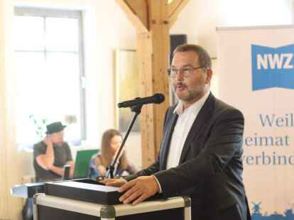 Fr&uuml;hjahrsempfang im Mai 2022 der NWZ Friesoythe in der Alten Wasserm&uuml;hle mit der Ehrung der Menschen des Jahres 2020 und 2021. Foto: Piet Meyer